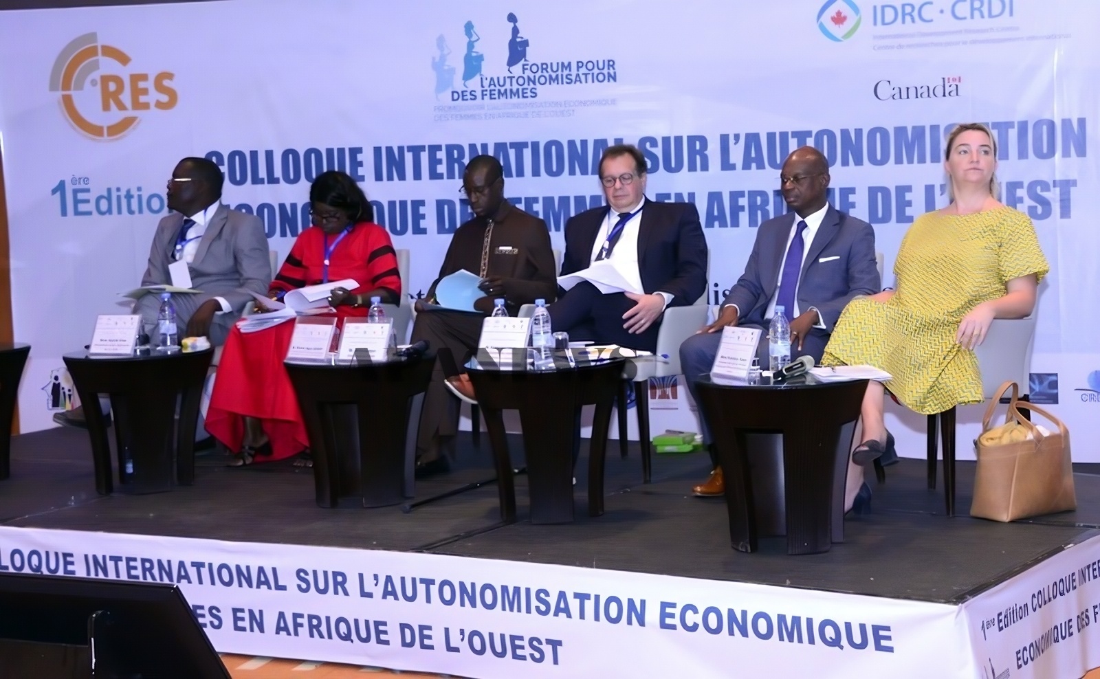 Panel at the UN Women and IDRC webinar