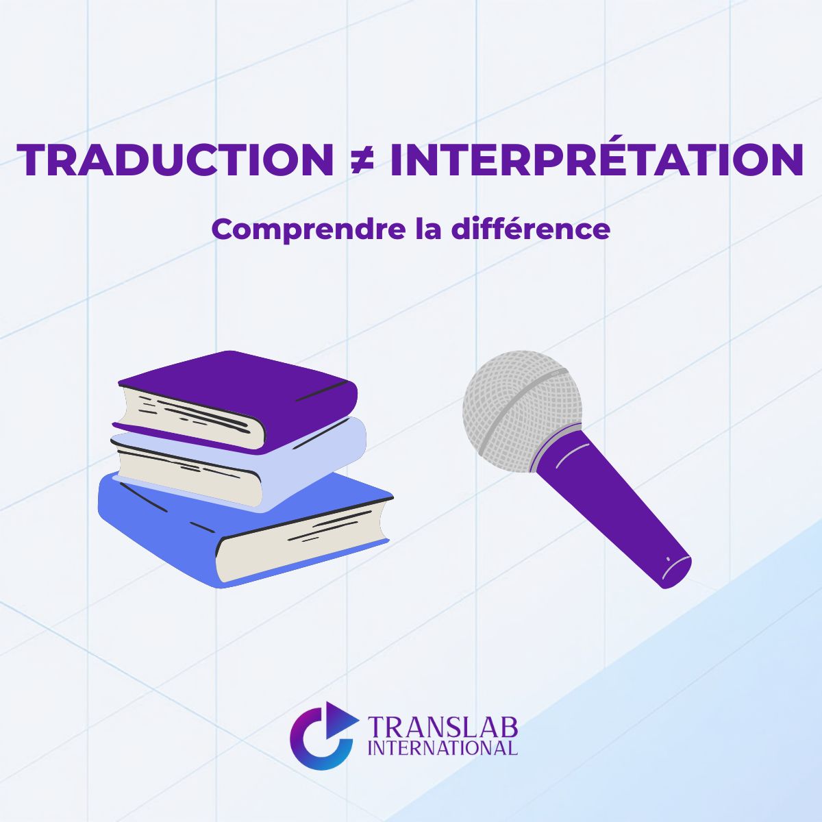 Traduction et interprétation : deux métiers, deux expertises.